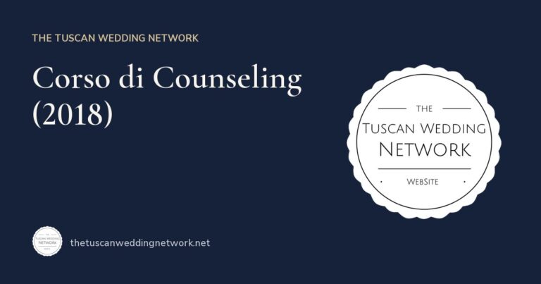 Corso di Counseling (2018) – The Tuscan Wedding Network